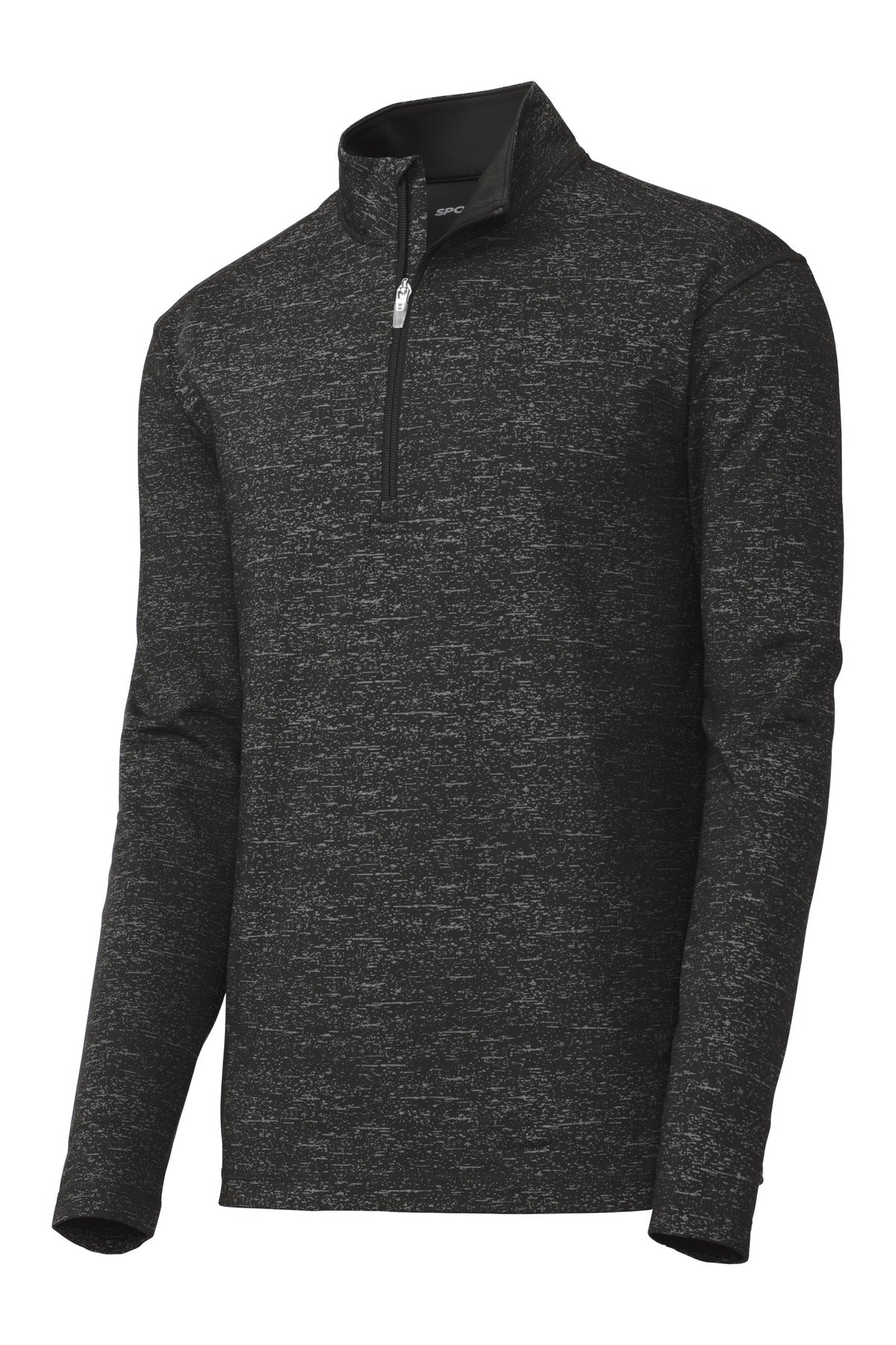 Sport-Tek ® Sport-Wick ® Stretch Reflective Heather 1/2-Zip Pullover. ST855