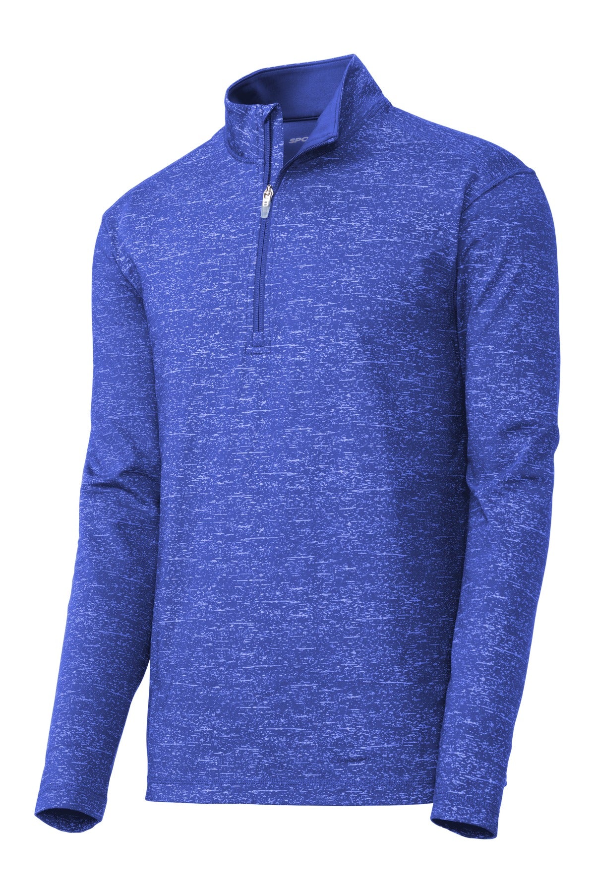 Sport-Tek ® Sport-Wick ® Stretch Reflective Heather 1/2-Zip Pullover. ST855
