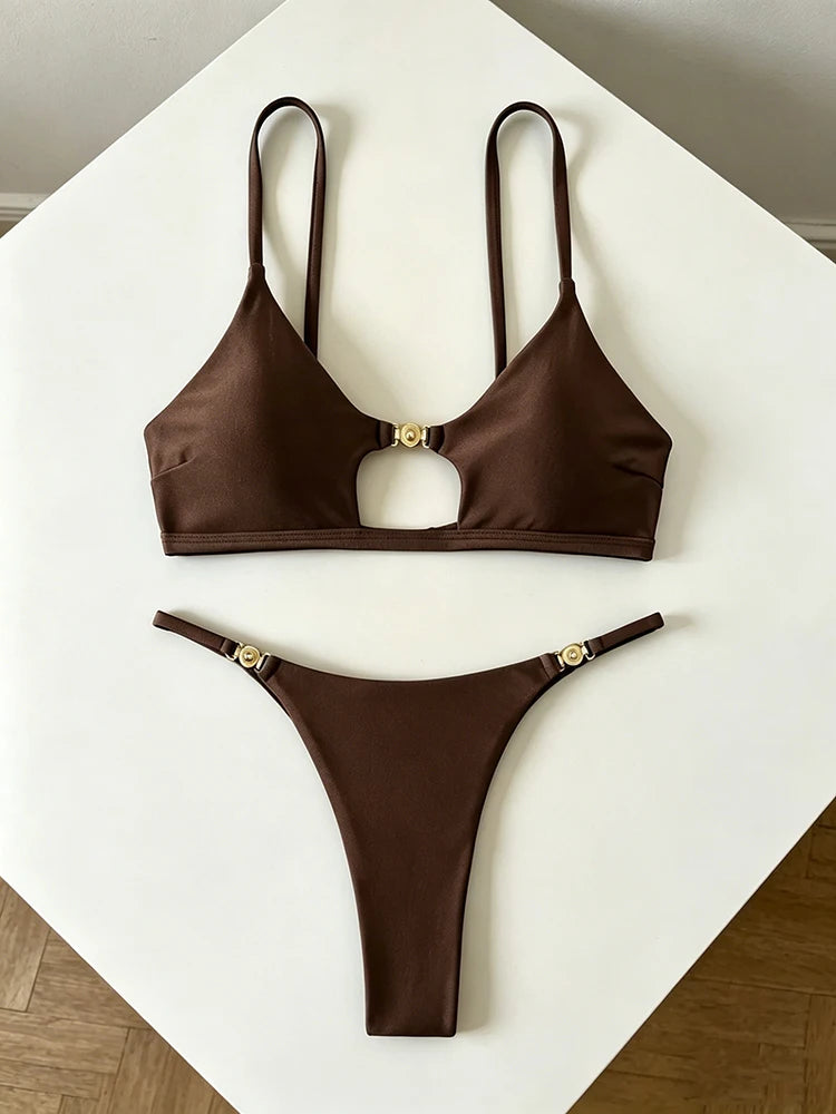 2026 Push Up Bikinis 2 Piece Suit Bathsuit Sexy Bikini Sets Split Swimsuit Bathwear Low Waist Swimwear купальник женский