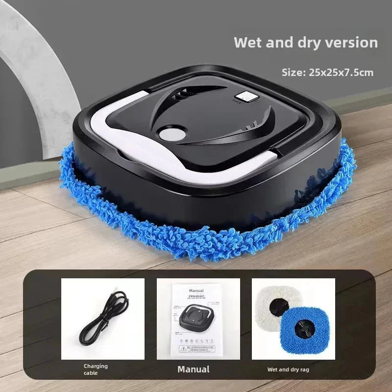 Smart Dual-Use Vacuum & Mop Robot | Home Humidifying Floor Cleaner | Automatic All-in-One Sweeping & Mopping Machine