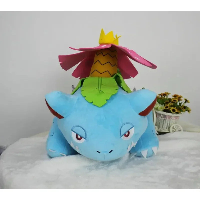 Stuffed Plush Pokemon Venusaur Plush Doll Toys Kawaii Cartoon Venusaur Figure Pendant Soft Plush Stuffed Toys Doll for Kids Birthday Gift Toys