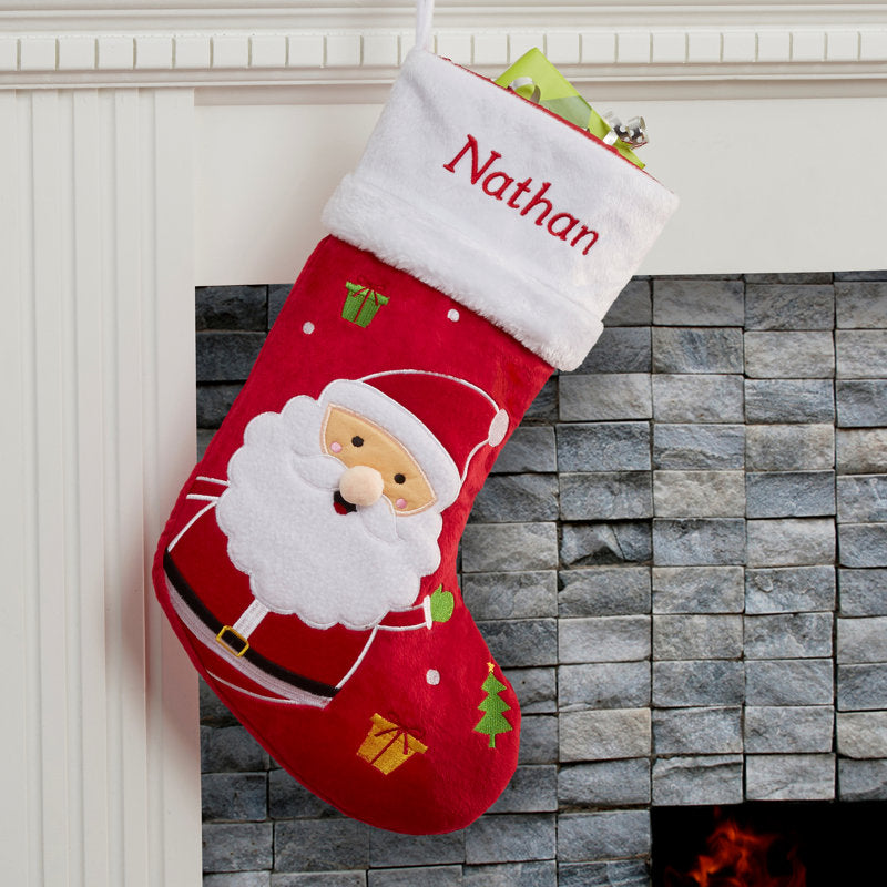 Santa Claus Lane Personalized Stocking