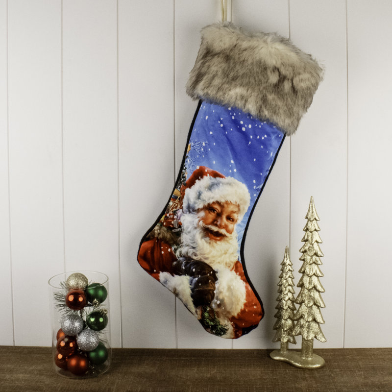 Santa LED Stocking