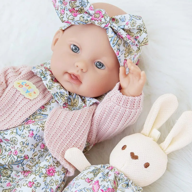 30cm/12Inch Reborn Dolls Waterproof Vinyl Bebe Doll With Clothes LifeLike Dolls Children's Toy Gift