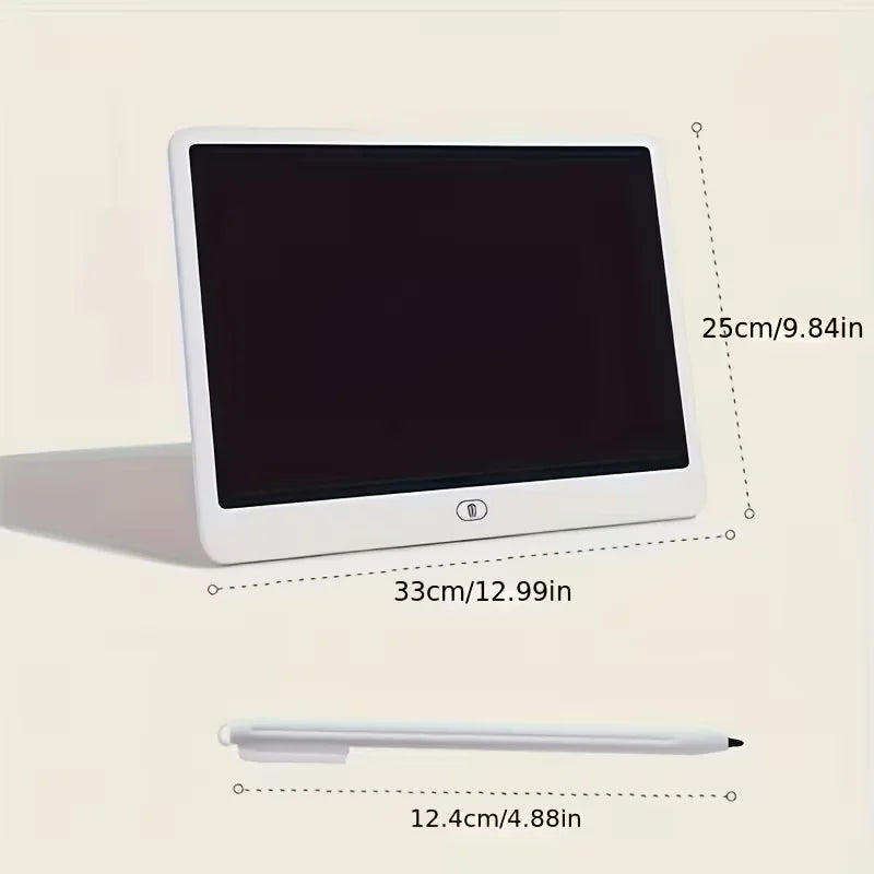 16inch Large Lcd Writing Board and Erasable Doodle Board - Portable Colorful Partition Design Drawing Board, Perfect for Teen Art, Home, School, Daily Gifts (with Stand and Paper Gift Box)