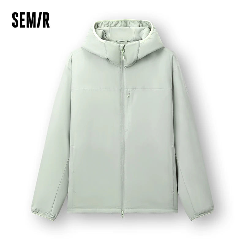 Semir Men Padded Jacket Water Repellent Wool Blend 2026 New Winter Daily Wear Urban Casual Style Cold Weather Layering