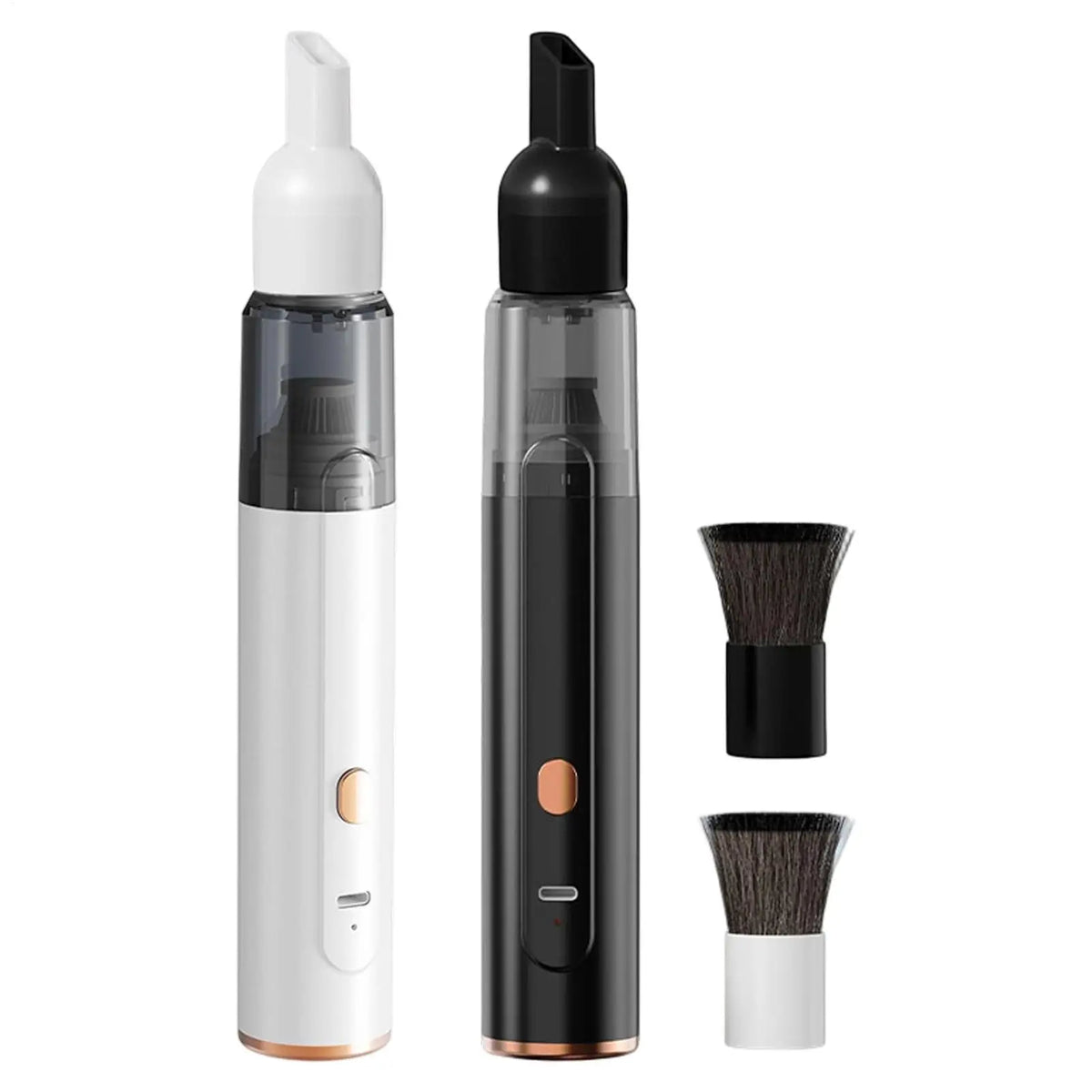 Rechargeable 2-in-1 Mini Car Vacuum Handheld Air Blower Duster Portable Cleaner for Car Home Keyboard Pet Furniture Electronics