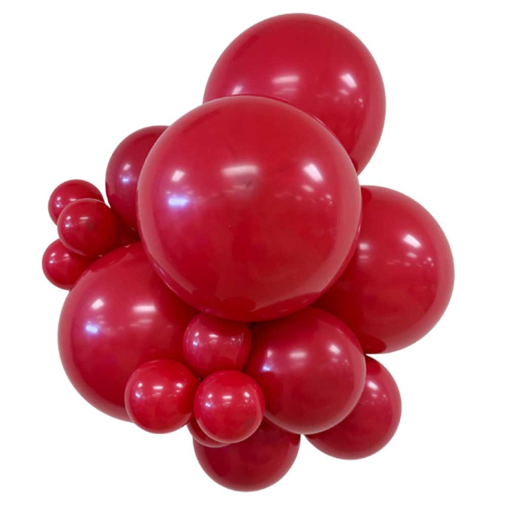 Latex Balloons 17 Inch TUFTEX Scarlett Red
