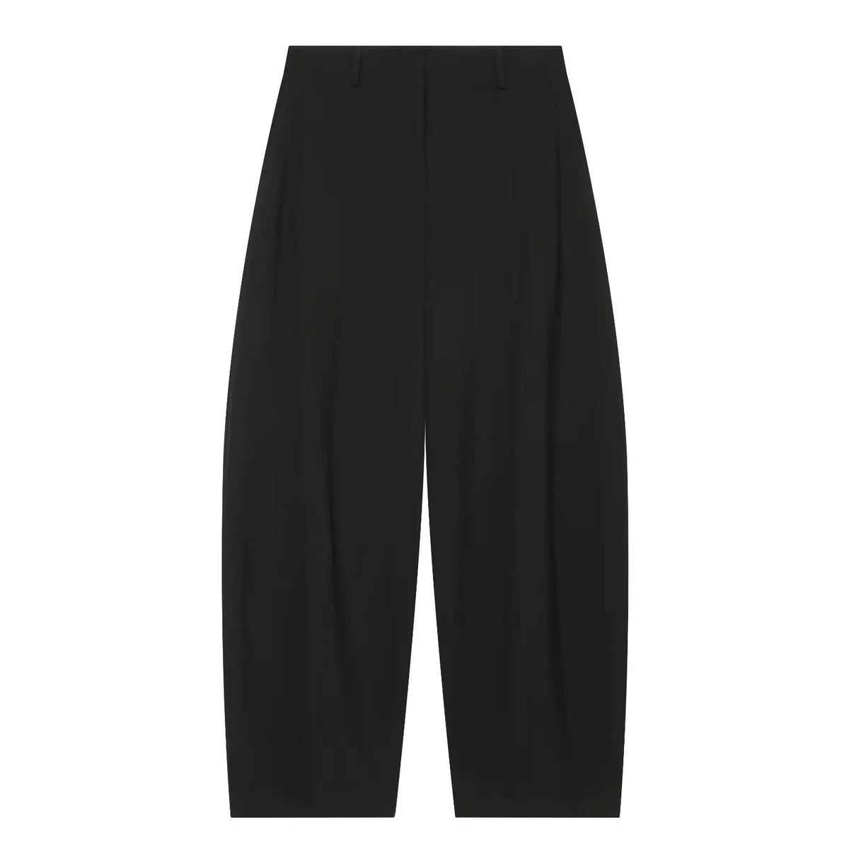 BSAY 2026 Autumn Office Women Stand Collar Cropped Blazer High Waist Pleated Balloon Trousers Long Sleeve Matching Two Piece Set