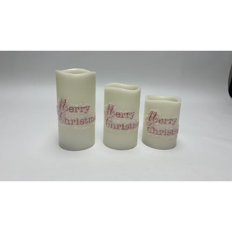 Christmas Tree Scented Tumbler Candle with Ceramic Holder