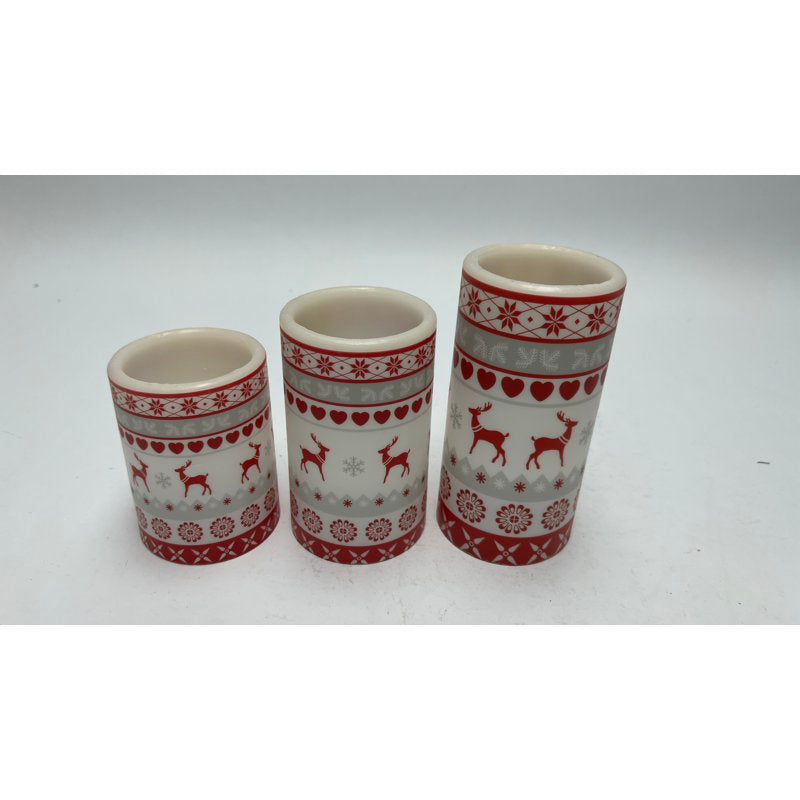 Pine / Christmas Tree Scented Jar Candle with Ceramic Holder