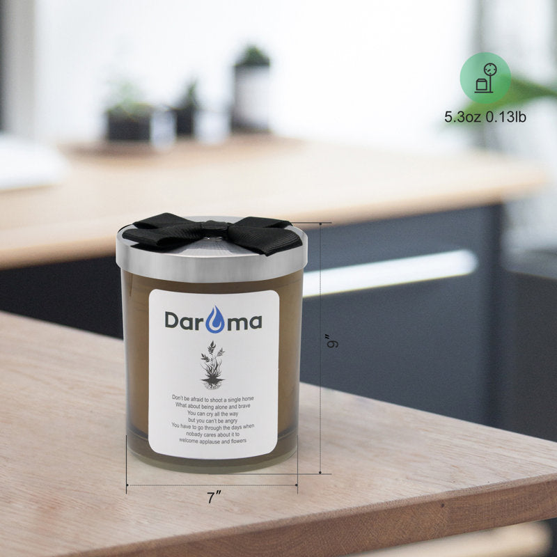 Basil&mandarin Scented Jar Candle