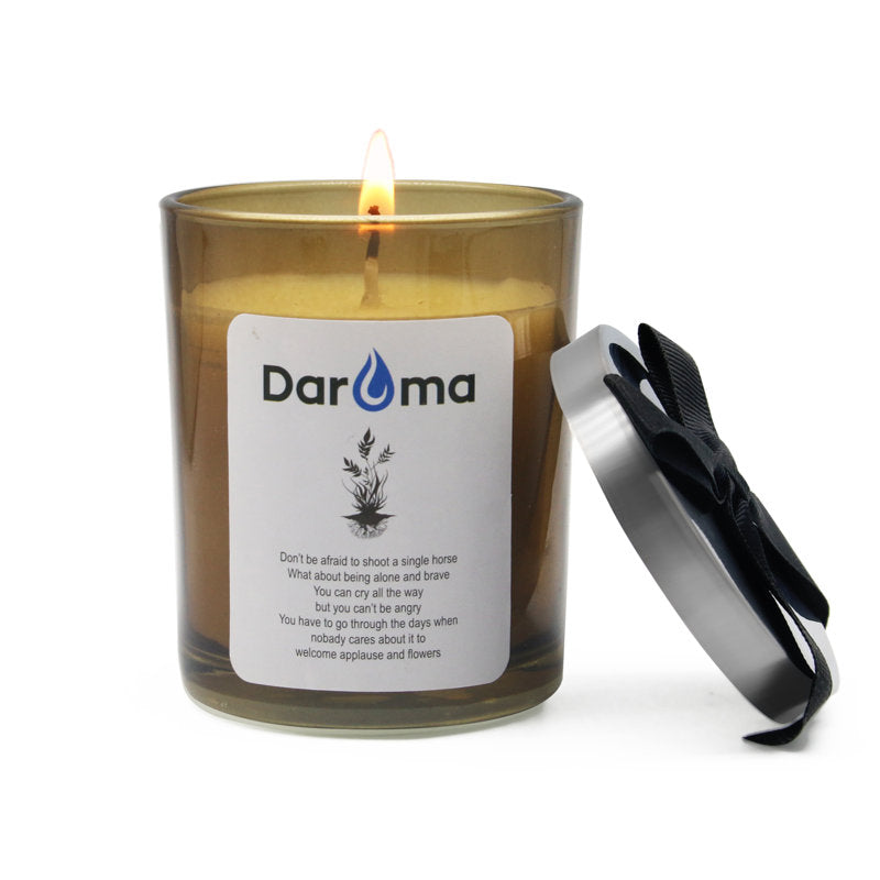 Basil&mandarin Scented Jar Candle