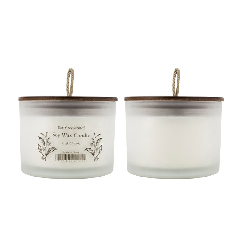 Christmas Tree Scented Tumbler Candle with Ceramic Holder