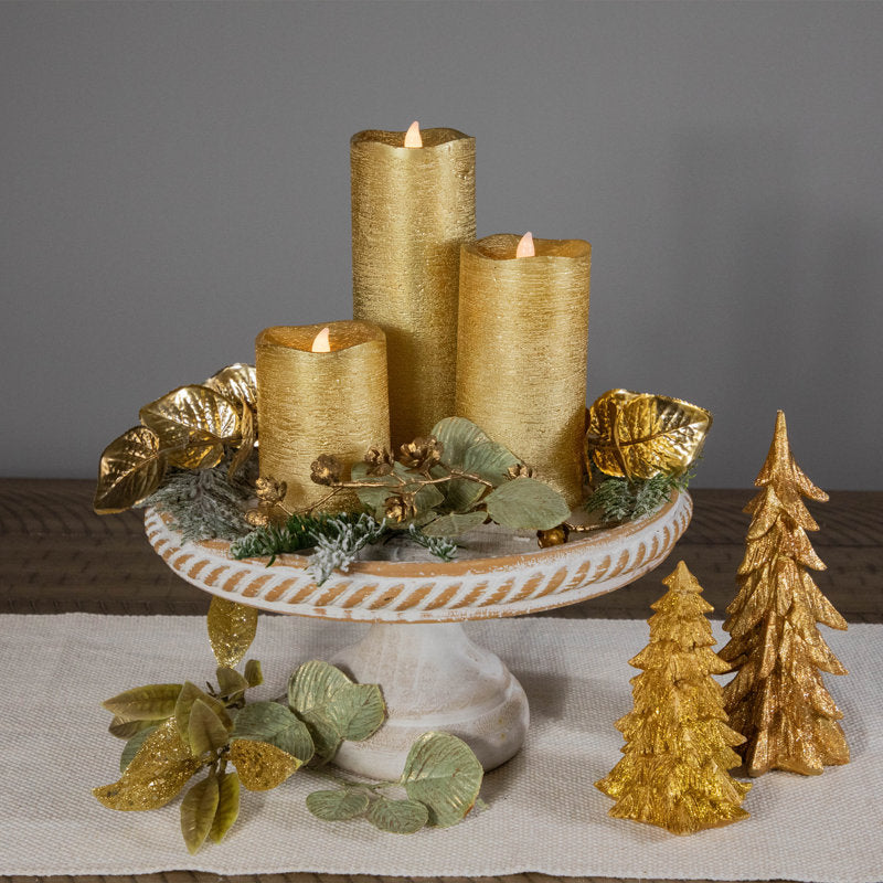 Unscented Flameless Pillar Candle