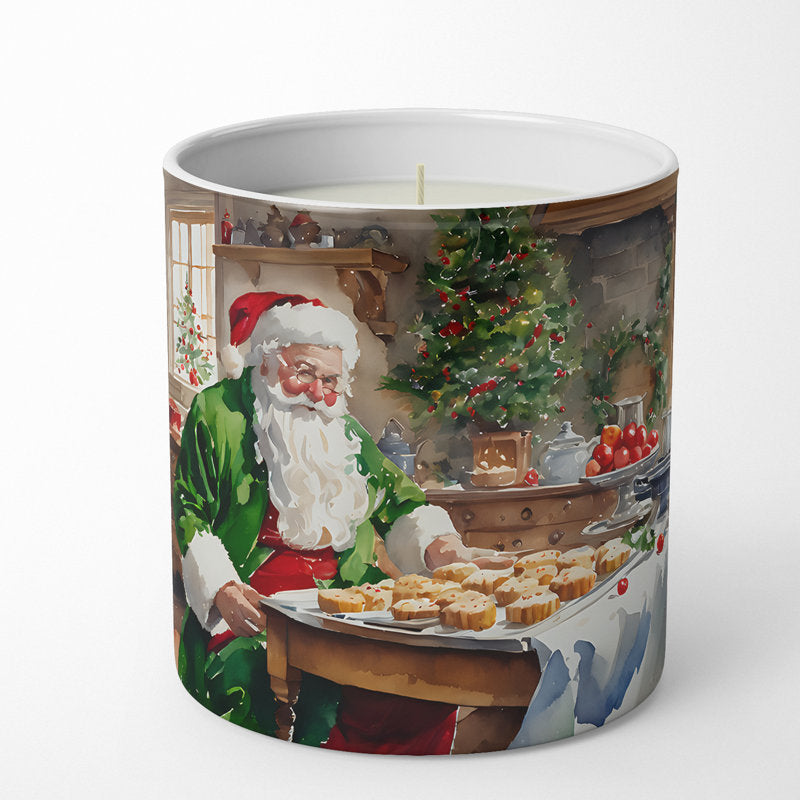 Gingerbread Cookies Scented Tumbler Candle with Ceramic Holder
