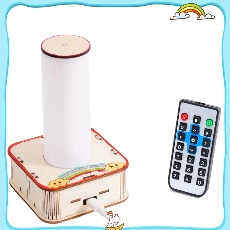 DIY Infrared Remote Control Light Science Experiment Toy Physical Assembly Model Educational Technology Project For School Learn