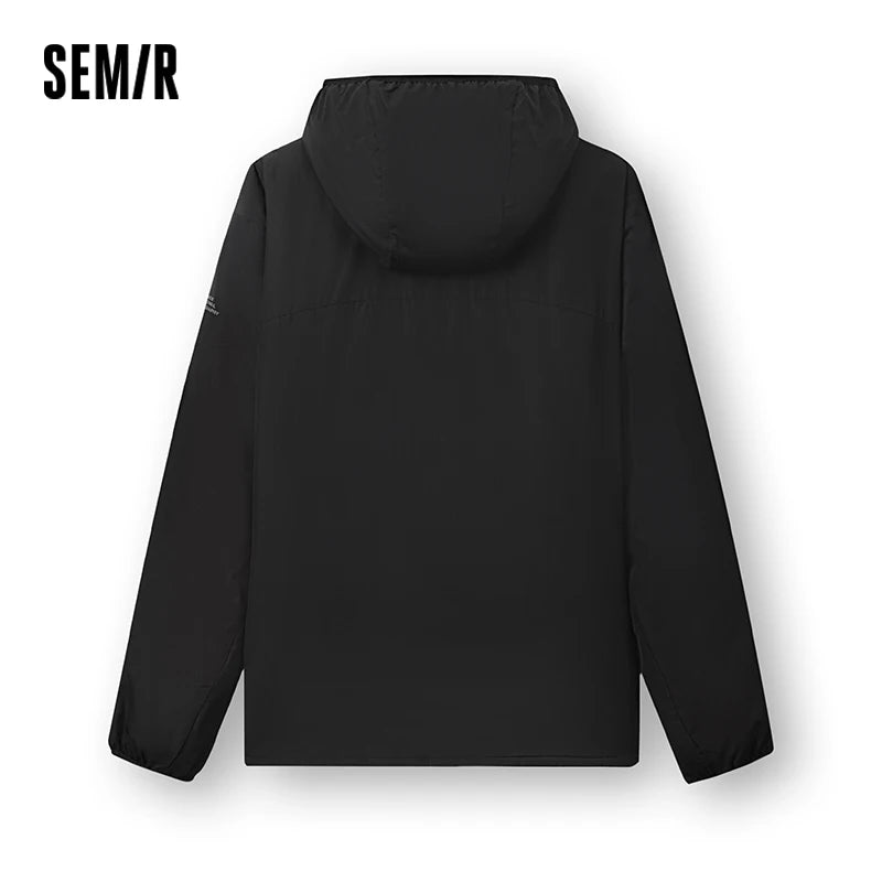 Semir Men Padded Jacket Water Repellent Wool Blend 2026 New Winter Daily Wear Urban Casual Style Cold Weather Layering