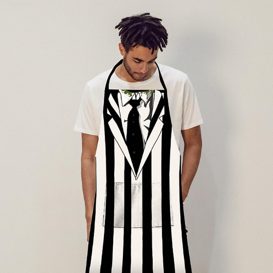 Beetlejuice Suit Cooking Apron | USA Decoration®