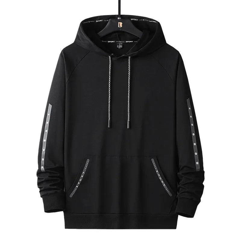 Plus Size Women Hoodies 5XL 6XL Loose Long Sleeve Hooded Sweatshirt Pullovers Tops Plus Size Women Clothing 스웨트셔츠 Vetement Femme