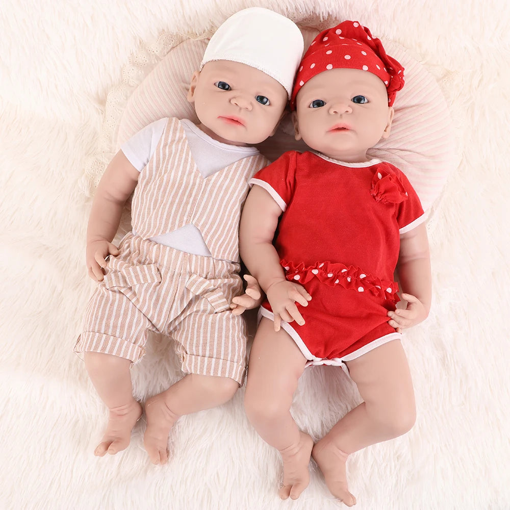 IVITA WG1511 56cm 5kg Full Body Silicone Reborn Art Dolls Eyes Opened Realistic Collectible Doll USA Warehouse In Stock Lifelike Surprise Toys For Adult Christmas Collectors Gift