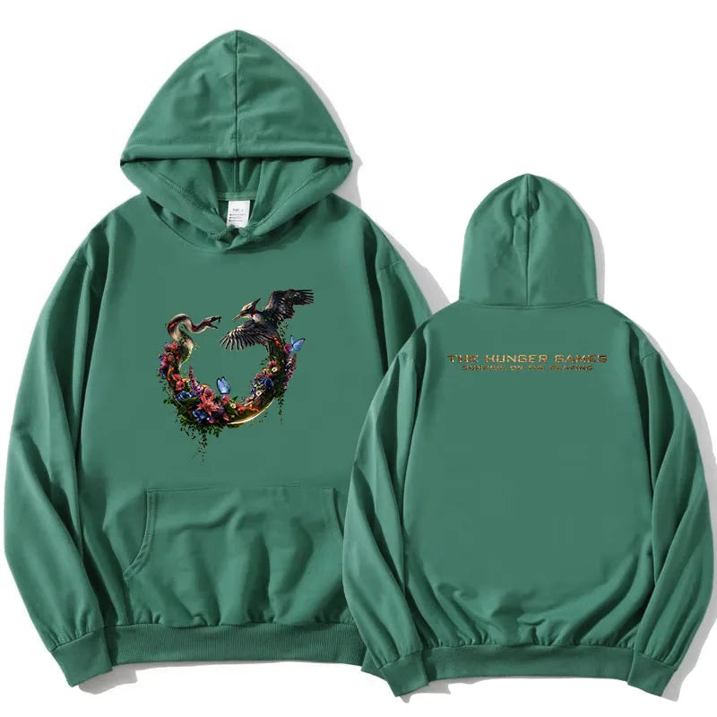 Unisex Streetwear The HungerGames Sunrise on The Reaping Hoodies Winter Warm Women Men Sweatshirt with Hooded Graphic Pullovers