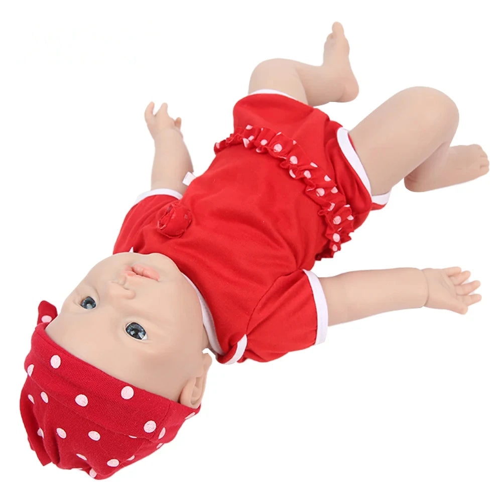 IVITA WG1526 43cm 2.69kg 100% Full Body Silicone Reborn Baby Girl Doll Realistic Soft Dolls DIY Blank Babe Children Toys