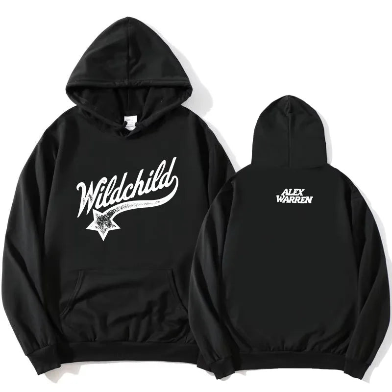 Alex Warren WILDCHILD Hoodies Long Sleeve Casual Women/Men Sweatshirts Fleece Soft Unisex Streetwear Graphic Merch Print Clothes
