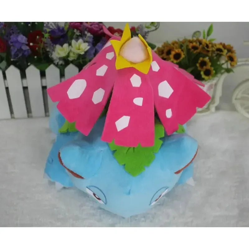 Stuffed Plush Pokemon Venusaur Plush Doll Toys Kawaii Cartoon Venusaur Figure Pendant Soft Plush Stuffed Toys Doll for Kids Birthday Gift Toys