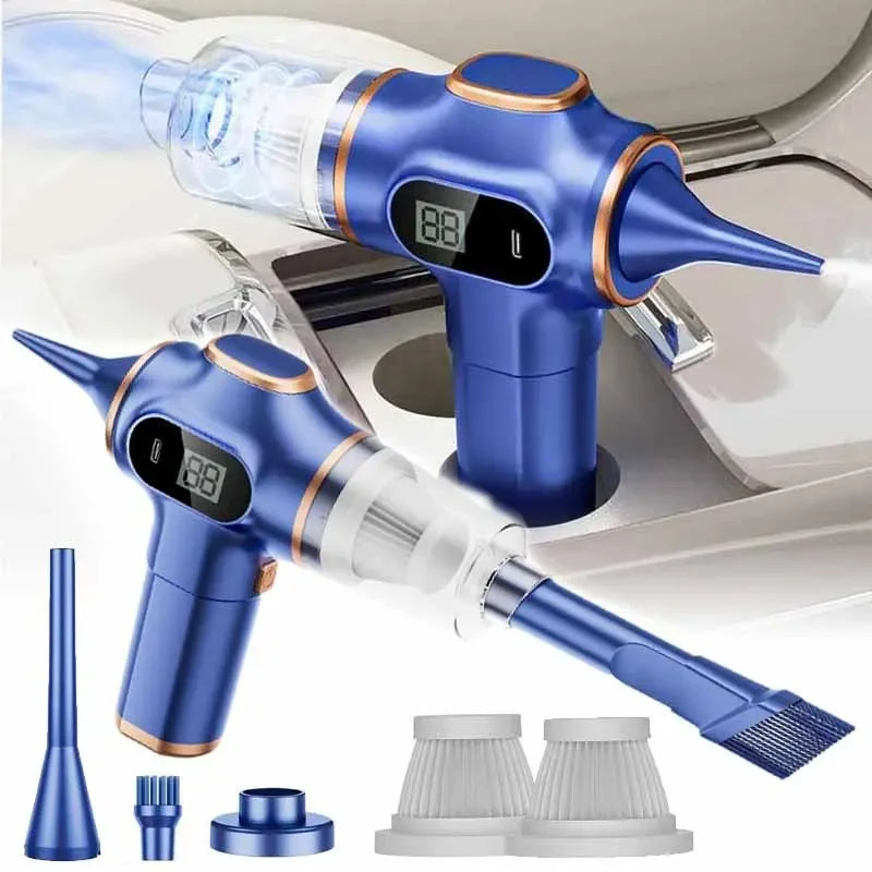 9500000Pa Automobile Vacuum Cleaner 5 In1 Wireless Vacuum Cleaner Car Handheld Strong Dust Collector Car Office Home Appliances