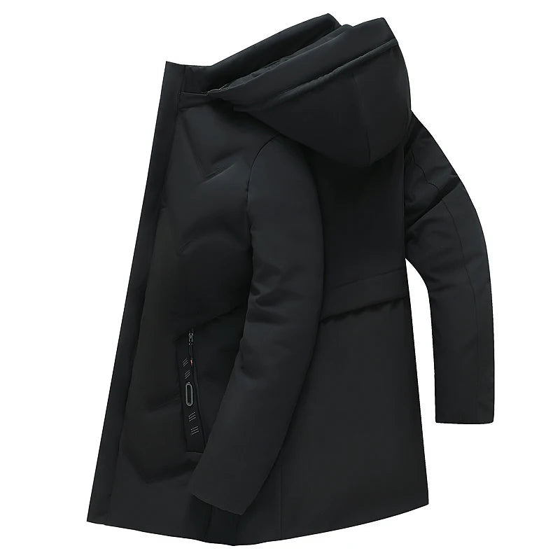 Coats Parka Men Top Grade Designer New Brand Men Parka Jacket Thick Casual Fashion Windbreaker Hooded Bubble Coats Long Mens Clothes 2026