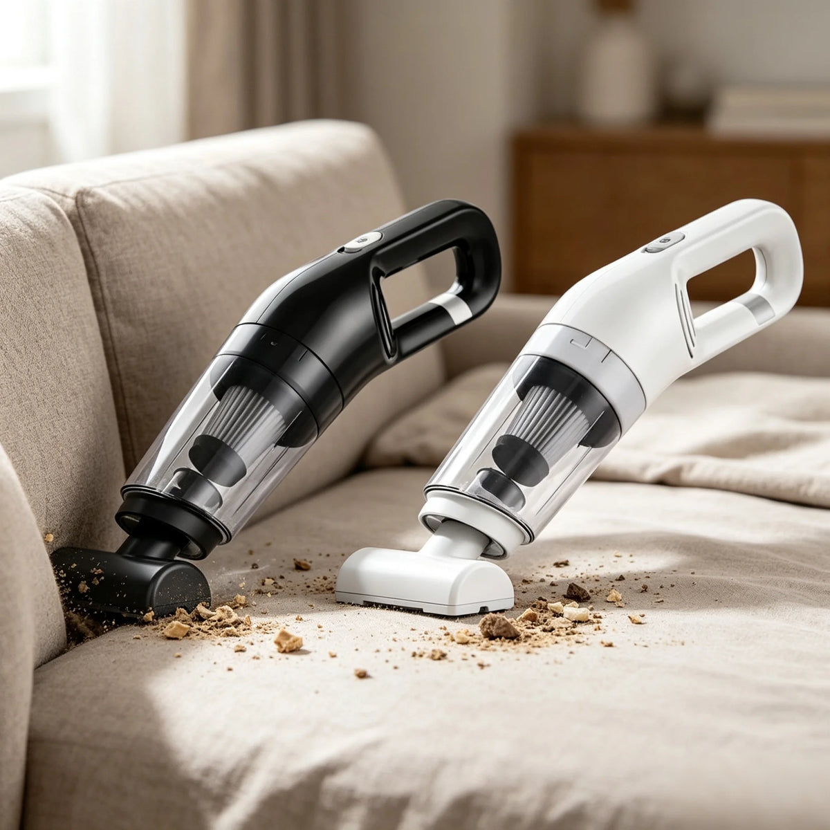 High Suction Handheld Car Vacuum Cleaner Portable Dual Use Household Water Absorption Cleaning Tool for Auto Interior