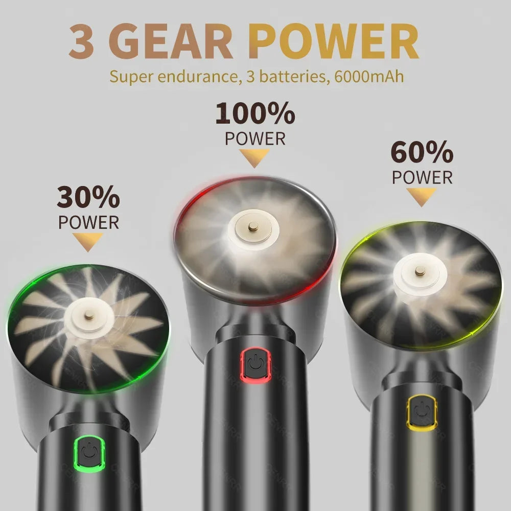 CENRR Car Vacuum Cleaner Strong Suction Cordless Powerful Wireless Car Cleaner HandHeld Portable Vacuum Cleaner Home Appliance