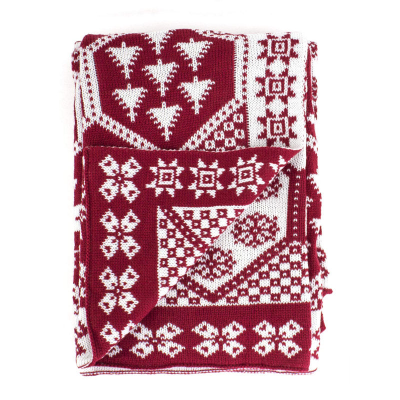 Sevan Collection Knitted Throw Blanket