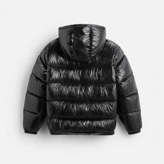 Women Parka Hooded Long Sleeve Parkas Spliced Outerwear Jackets Cardigan Coat Zipper Pockets High Street Winter UnisexClothes