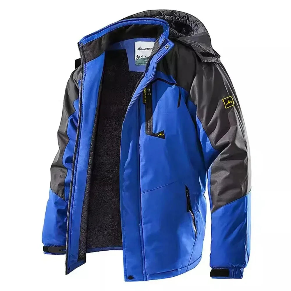 Men's Winter Parkas Outdoor Women Jacket Thicken Fleece Warm Waterproof Windbreaker Ski Jackets Climb Unisex Thick Coat Hot Sale