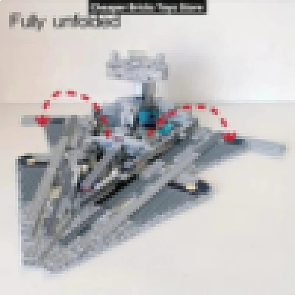 Creative Conflict Space Vehicle Building Block With Planet Scenes and Collectible Desktop Decor Model for Friends 1555PCS
