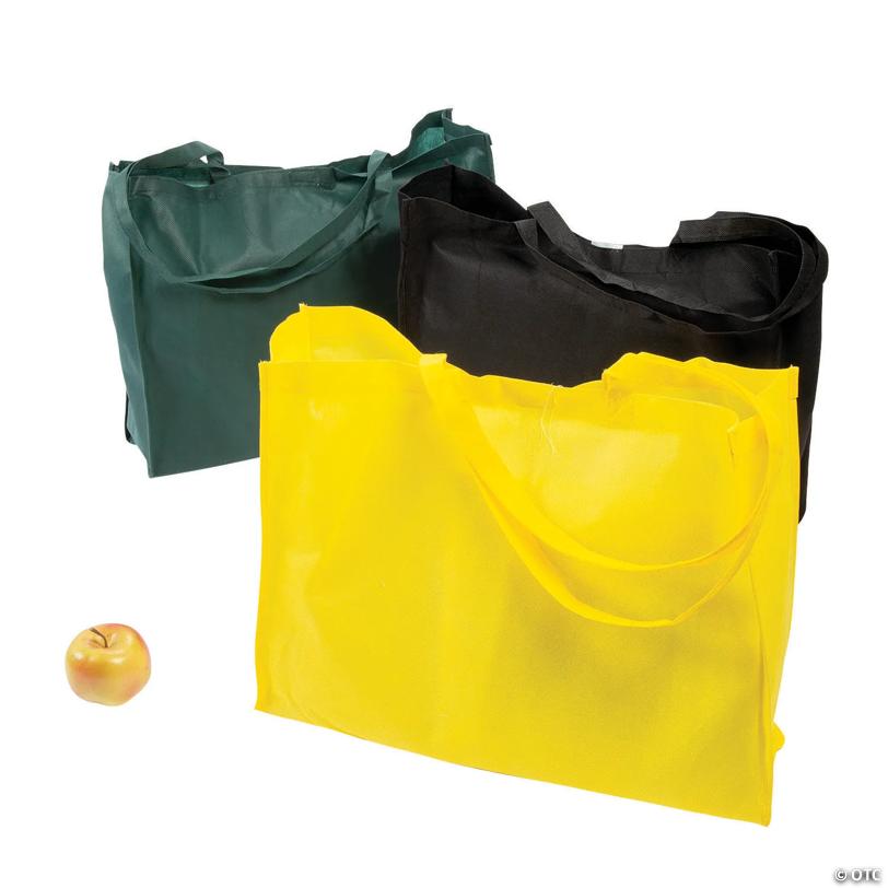 Shopping Tote Bags - 6 Pc.