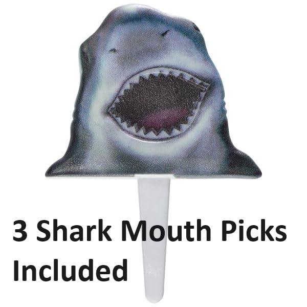 Small Shark Cake Kit (ideal for a small cake & added cupcakes)