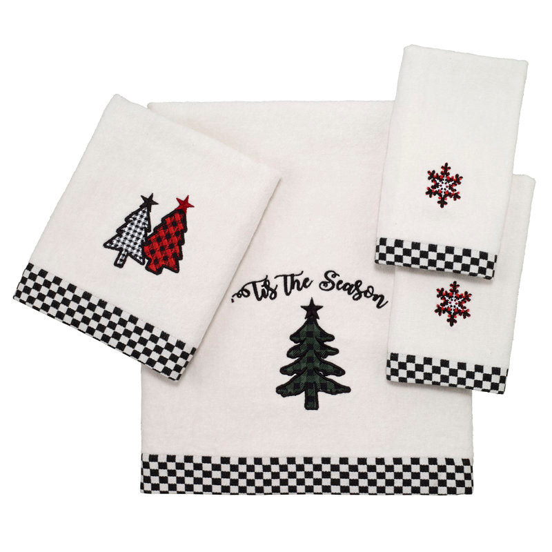 Shower Curtain with Hooks Included