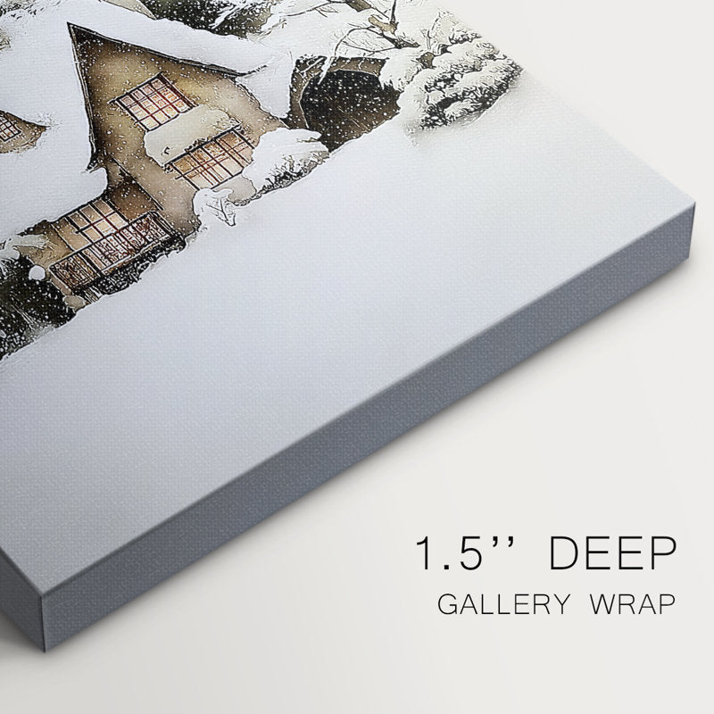 Silver Night Serenade-Premium Gallery Wrapped Canvas