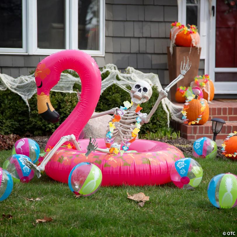 Skeleton Summerween Halloween Decorating Kit - 26 Pc.