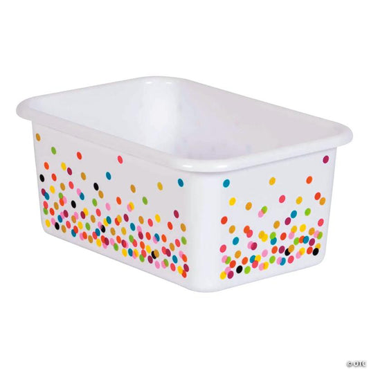 Small Confetti Storage Bin