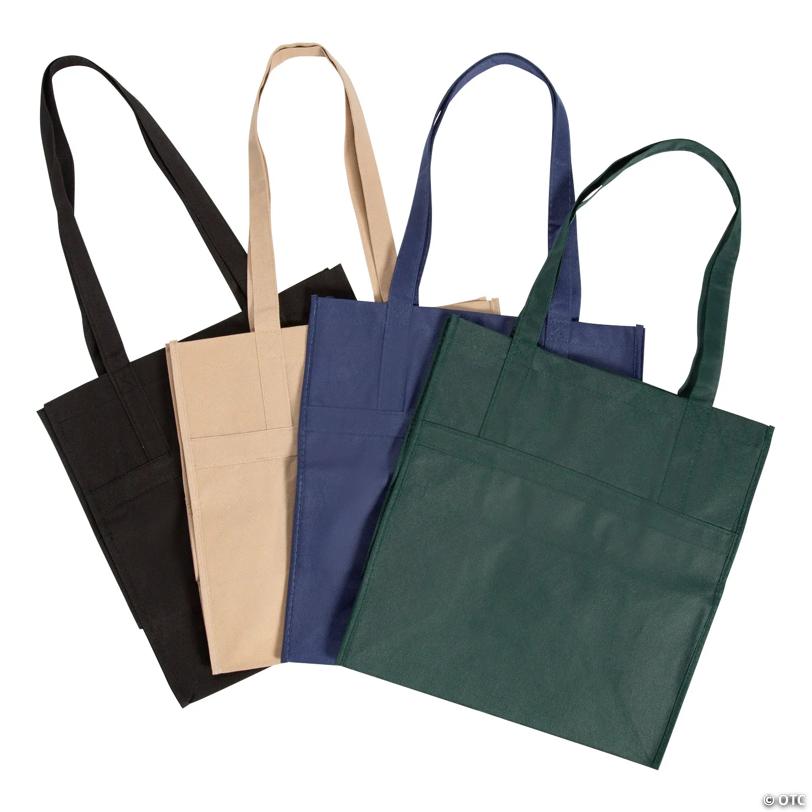 Small Recycled Grocery Bags - 6 Pc.