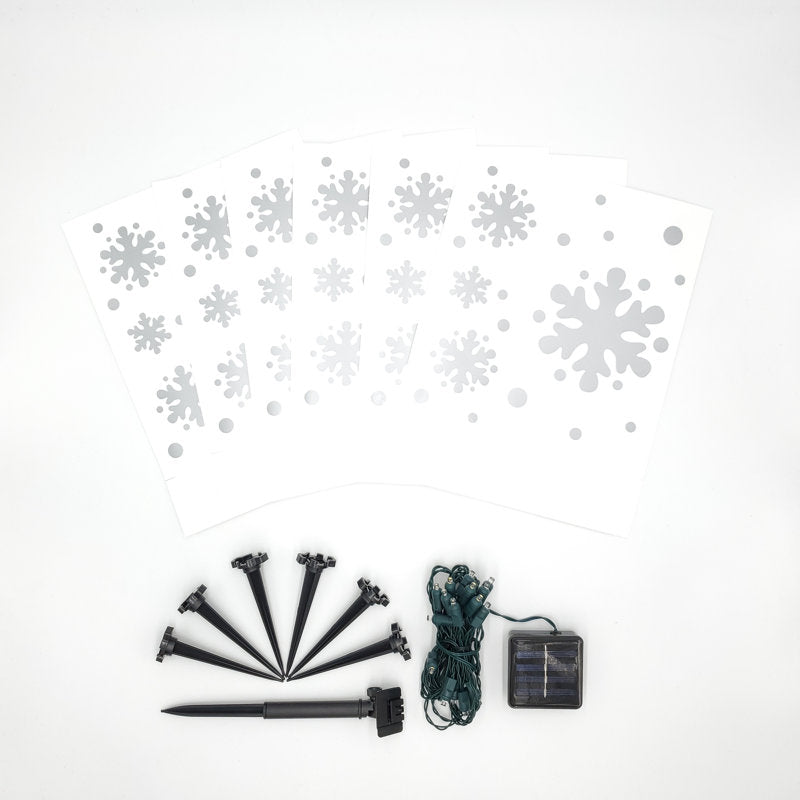 Snowflake Solar Luminaria Kit