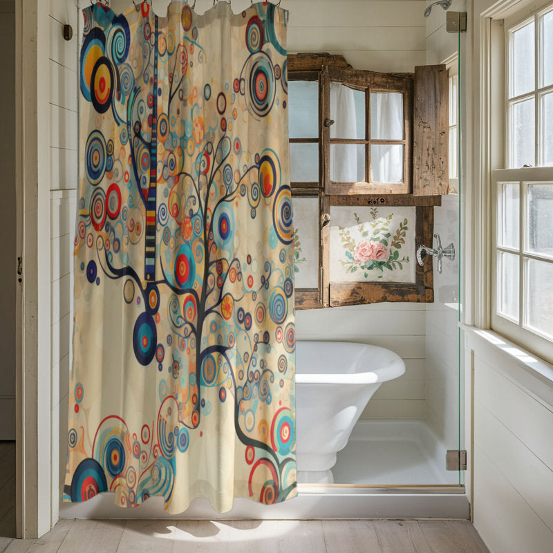 Sparkling Tree - Premium Shower Curtain