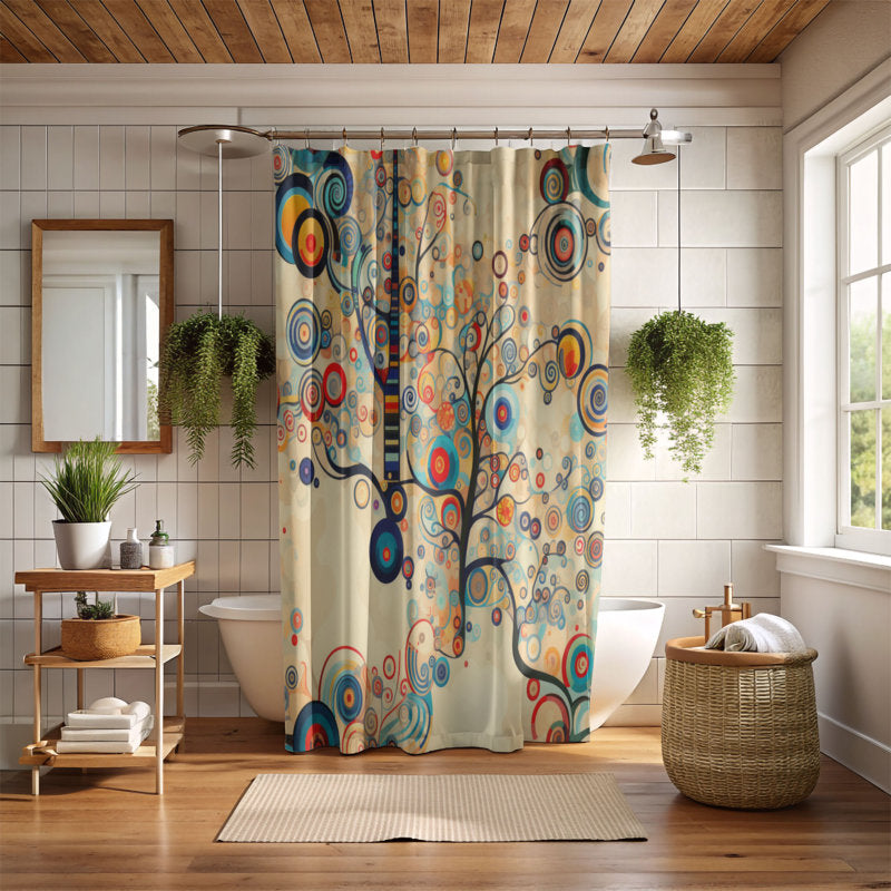 Sparkling Tree - Premium Shower Curtain