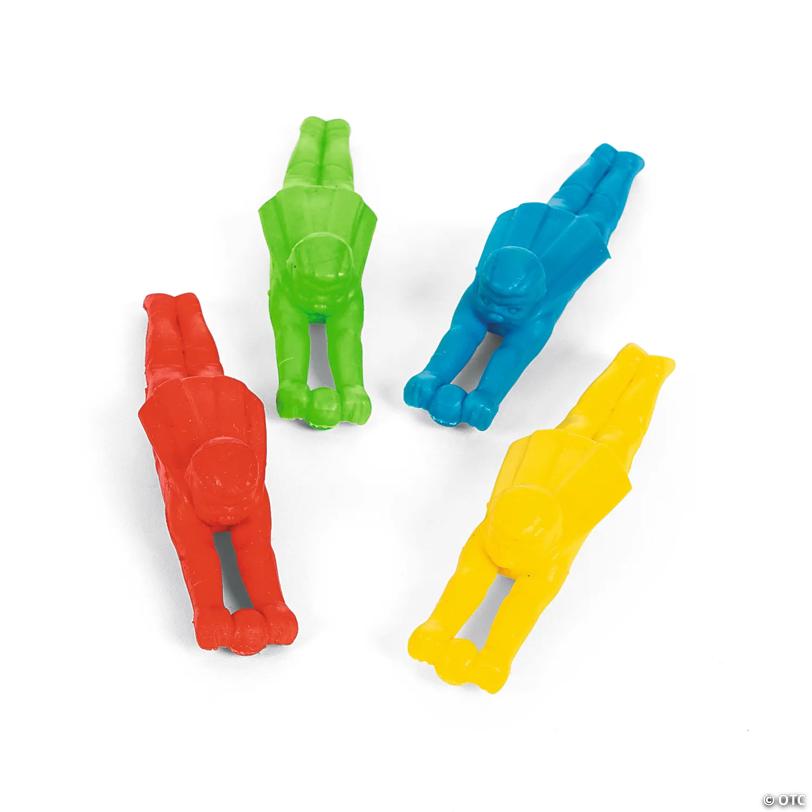 Stretchy Flying Superheroes - 12 Pc.