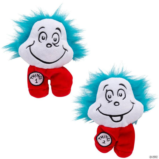 Stuffed Dr. Seuss™ Walking Thing 1 & Thing 2 Puppets - 12 Pc.