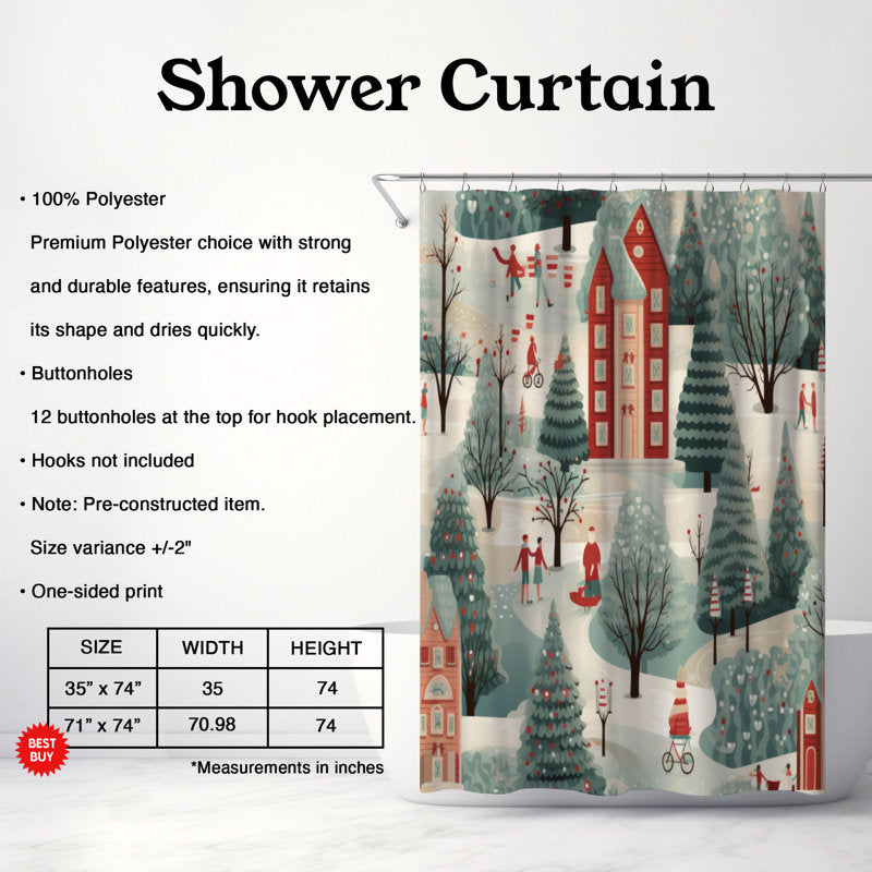 Sweet Track - Premium Shower Curtain